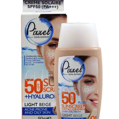 ضد آفتاب پیکسل بژ روشن پوست چرب