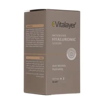 سرم پوست ویتالیر مدل هیالورونیک اسید